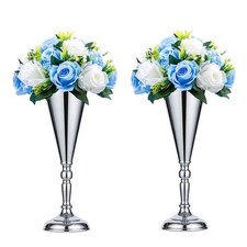 Trumpet Floral Centerpiece Riser Stand for Wedding Reception Centerpieces Par...