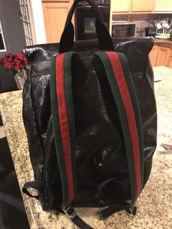 Mochila de couro Gucci Gg Supreme - Imagem 4 de 4