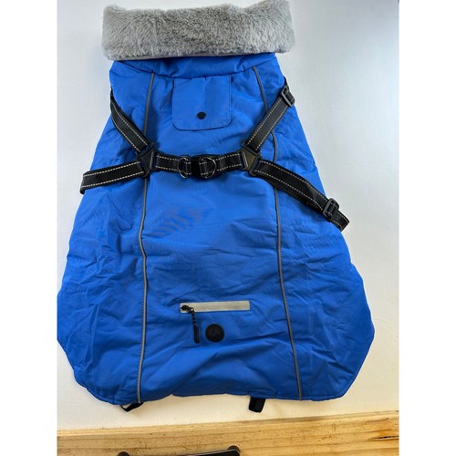 XXL Blue Winter Jacket for Dog
