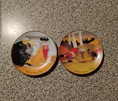 1992 Warner Brothers Looney Tunes Collectors Plates Bugs Bunny.Chuck Jones 