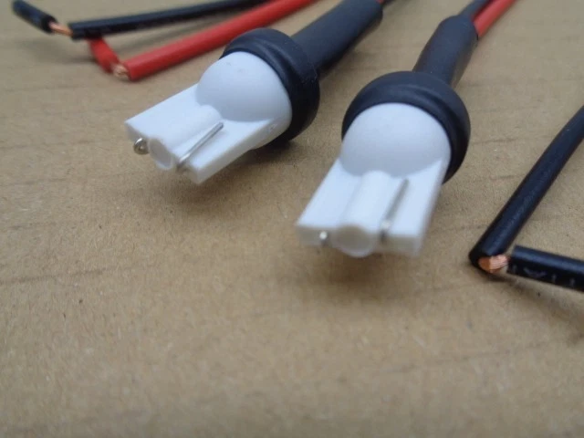 Extensor de enchufe de bombilla T-10 (5 pulgadas de largo) 2 cables (paquete de 4) ¡NUEVO! Foto 4 de 4