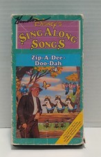 Disney's Sing Along Songs: Zip-A-Dee-Doo-Dah + More Vintage Original 1986 VHS