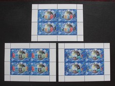 SAMOA - 2005 SCARSA COOPERATIVA FILATELICA ANNV. SET 3 FOGLI IN MNH RR