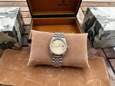 Rolex Datejust 16233 1991 mit Zubehör Stahl/Gold 36mm