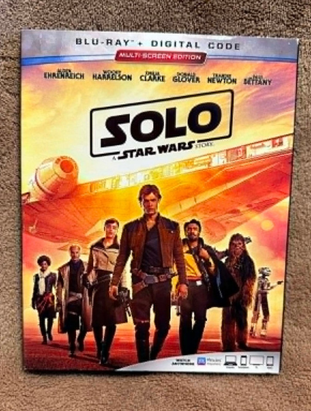 Solo: A Star Wars Story (Blu-ray, 2018)
