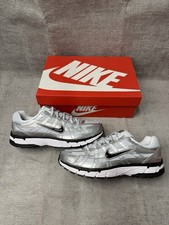Größe 7,5 - Nike P-6000 Metallic Silver White Turnschuhe FD9876 101