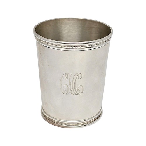 Mark J. Scearce Sterling Silver Gerald R Ford Mint Julep Cup w/Monogram #21026