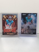 Brian Thomas Jr RC Lot Rock Out & By Storm Absolute Football Jaguars Rookie