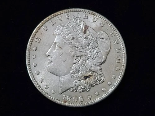 1896 Morgan Silver Dollar Brilliant Uncirculated NICE!