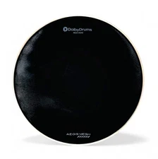 Dolby Drums 12” Black 3-Ply Aegis Mesh Drumhead for Roland Alesis Pad