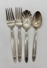 Vintage 925 Sterling International Silver Flatware 4pc. Spoon & Fork Lot, 4.7oz