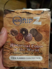 ICG RIPZ First Edition Historical Coins Of The World Limit Of 10,000 1987 Uganda