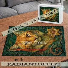 Lynx forest nature 500pc jigsaw puzzle 15X20.5 in