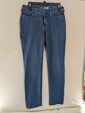 women's Carhartt Relaxed Jeans Fit Straight Size 4 short Blue BD5383-W