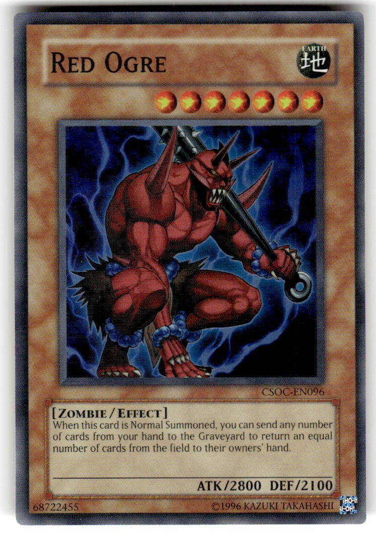YuGiOh Red Ogre CSOC-EN096 Super Rare Unl Edition NM | eBay