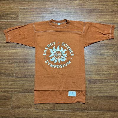 Vtg University of Texas Longhorns Energy Science Symposium Shirt M UT Tee 70s