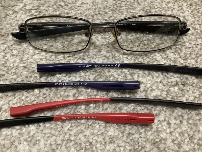 Kenneth Cole Eyeglasses Frames KC0694 Reaction 52-17-140 - three in one glasses