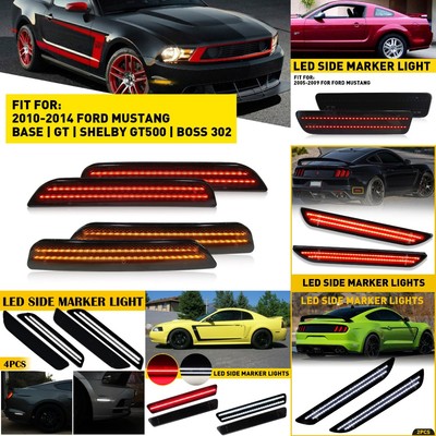 LED Rear Light Reflector Side For 99-04 Mustang Ford XR3Z-15A448-AA White H