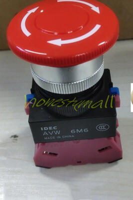 1PC NEW IDEC IDEC 22mm emergency stop button AVW411R
