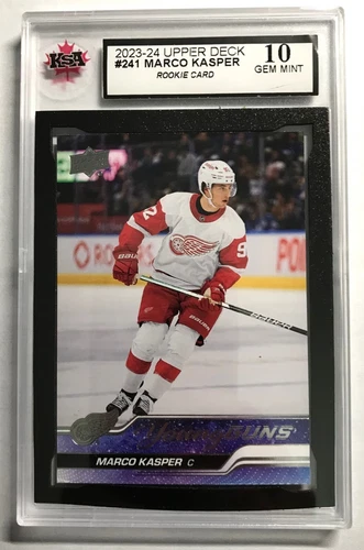 2023-24 Upper Deck Young Guns #241 Marco Kasper KSA 10