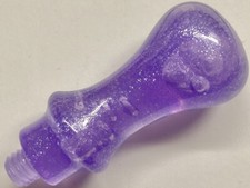 Purple Bubble Resin wax seal stamp handle, fits all our engraved heads 