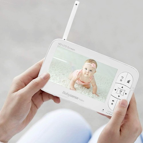 2025 Babysense 5" HD Baby Monitor Video Pan Tilt Camera CAM Talk KIDS BoxSS - Picture 10 of 10