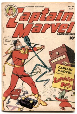 captain marvel 雑誌 Captain Marvel Adventures #84 1948 - Fawcett -VG+ - Comic Book | eBay
