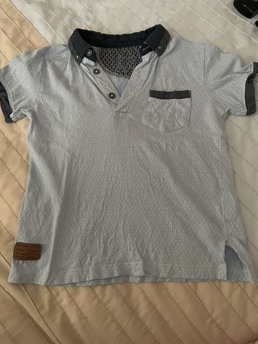 Boys Polo Shirt Top T-shirt 4-5yrs Used