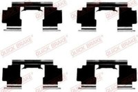 Original Quick Brake ZubehöRsatz Scheibenbremsbelag 109-1276 FüR Honda MG Rover