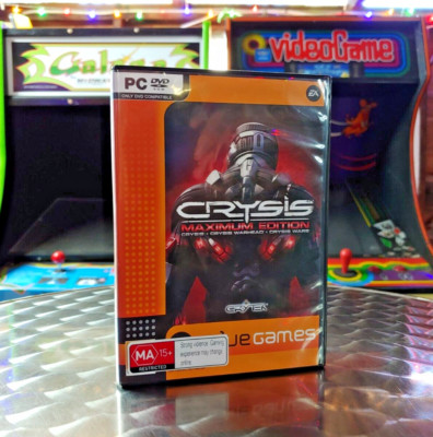 Crysis: Maximum Edition Retro PC Game 4 x Disks - Fat Case