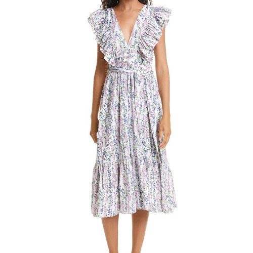 knee length dresses for ladies Billabong Wrap And Roll Dress - Tropic Shore main image 1
