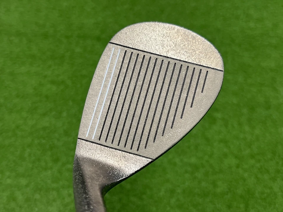 PureSpin Golf Nickel Plasma Wedge Set 56* SAND & 60* LOB Right Steel Stiff Used - Image 4 of 4