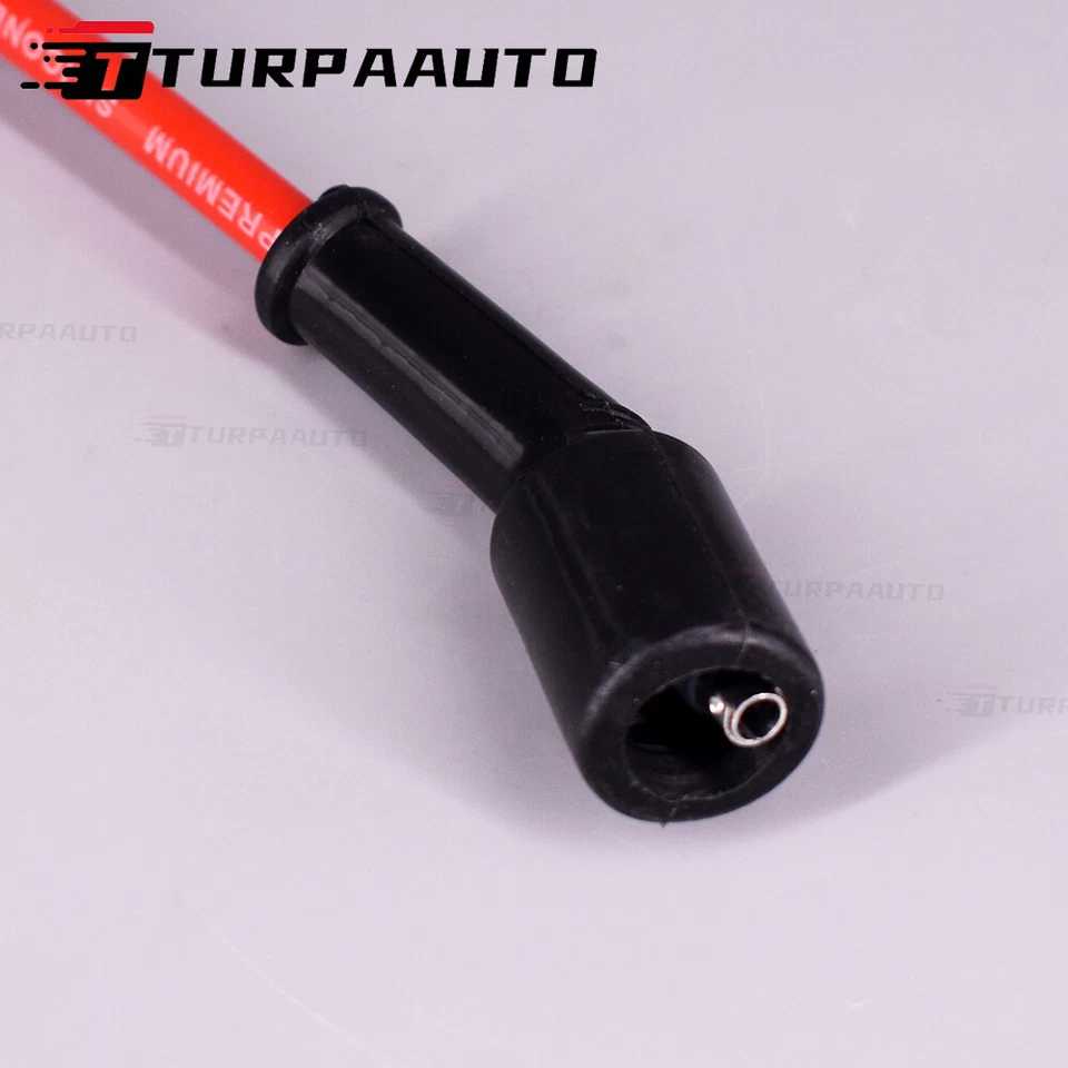 Juego de cables de rendimiento de 8 mm y 8 bujías para Chevrolet Silverado 1500 V8 758EE Foto 4 de 4