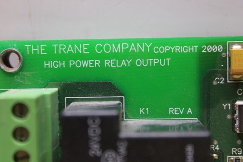 TRANE HIGH POWER RELAY OUTPUT CIRCUIT BOARD X13650902-02 REV. B **WARRANTY** - Picture 3 of 4