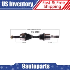 Fits 2003-2007 2008 2009 2010 2011 Ford Ranger 4WD Front Left CV Axle CV Joint