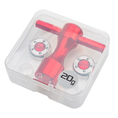 2pcs. 20g Golf Custom Weights+Red Wrench Fit Titleist Scotty Cameron Putters