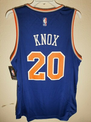FANATICS FAST BREAK NBA NEW YORK KNICKS KEVIN KNOX BLUE JERSEY sz