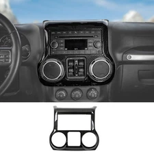 Center Console Dashboard Panel Cover Trim For Jeep Wrangler JK 11-17 Accessories