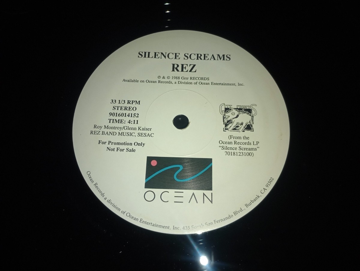 Resurrection Band ‎– Silence Screams (1988) 12” single Promo