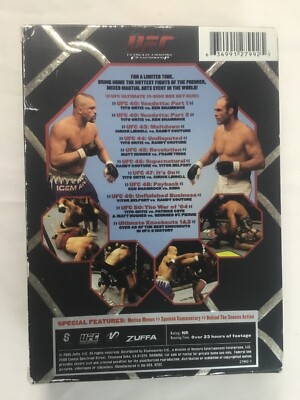 UFC The Ultimate DVD Collection As Real As It Gets 11 Disc Box Set