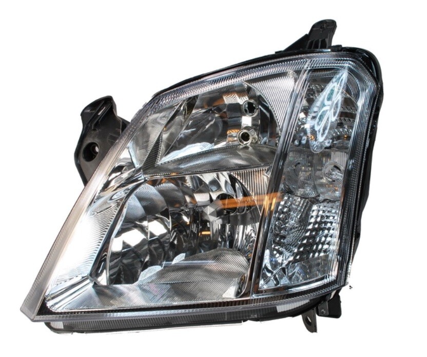 Phare avant gauche Opel Meriva A élimine le jaunissement optique chrome H1 H7