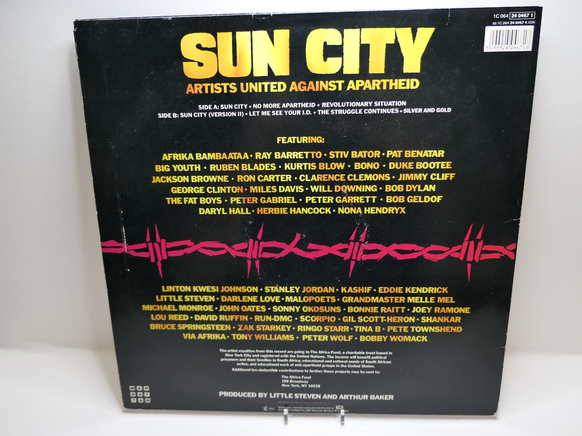 Artists United Against Apartheid / Sun City / Manhattan