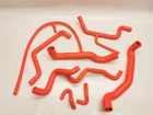 VW Golf 2 3 VR6 2.8 AAA 2.9 ABV Water Hose Silicone Hose Kit Orange Turbo