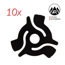 10 x 7" 45 RPM Record Vinyl Spindles - Adapters - Centres