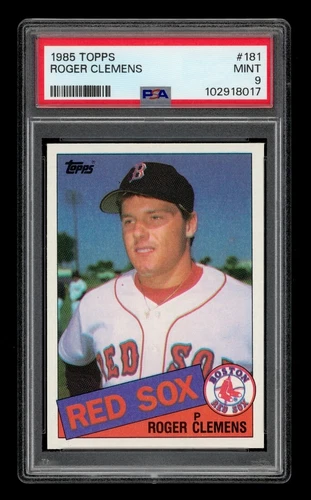 1985 Topps Set-Break #181 Roger Clemens PSA 9 MINT
