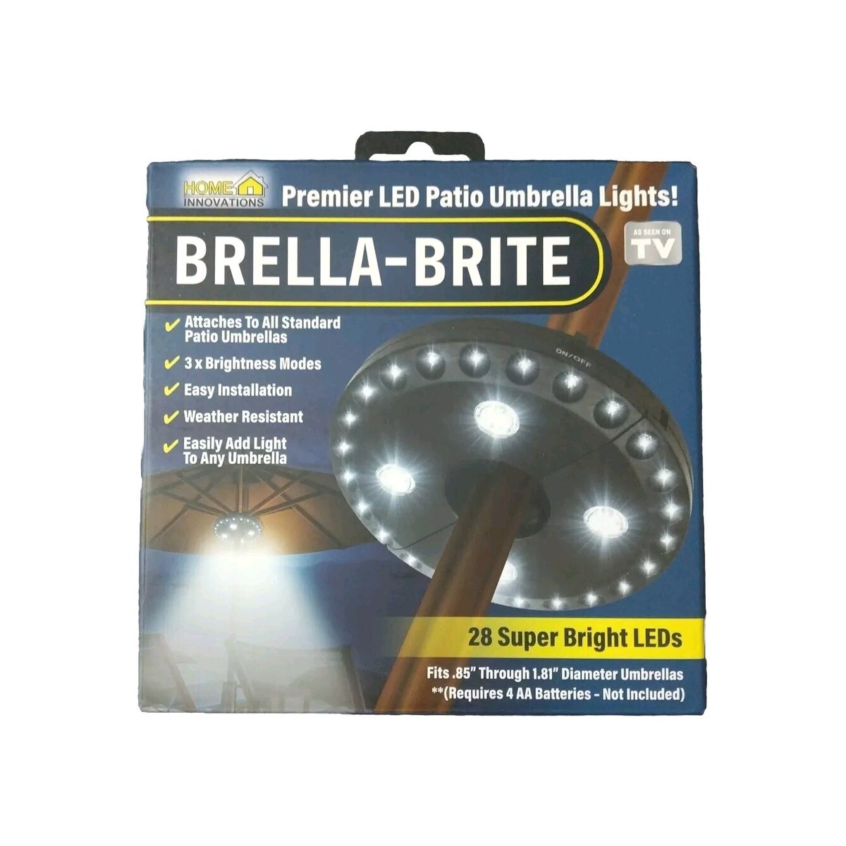 brella lights patio umbrella lighting Patio Umbrella Light 3 Brightness Modes Cordless 28 LED Lights at 200  Lumens