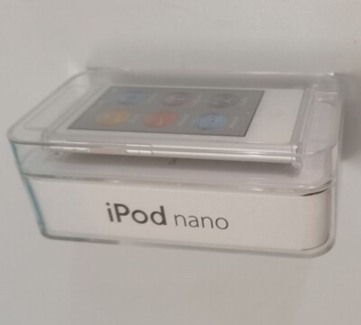 New! Apple iPod nano 7th Generation Silver (16GB) MP3 Sealed Box