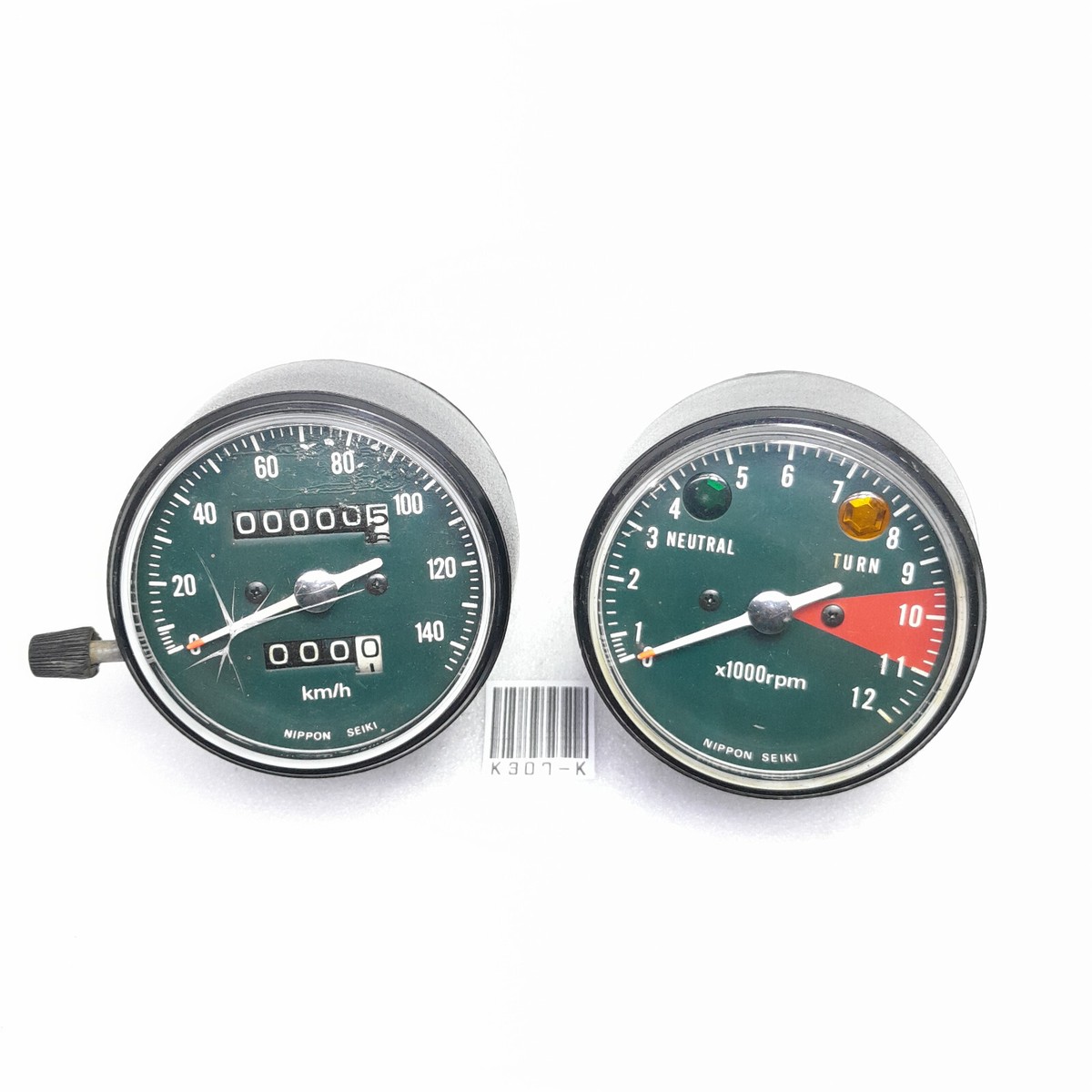 Honda CB200 CB 200 Speedometer Tachometer KM/H RPM NIPPON SEIKI