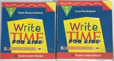Teacher Created Materials Write Time for Kids Level 3 Teacher Resource & Lesson