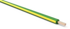 20 AWG Automotive TXL Wire Dark Green w/ Yellow Stripe Various Lengths